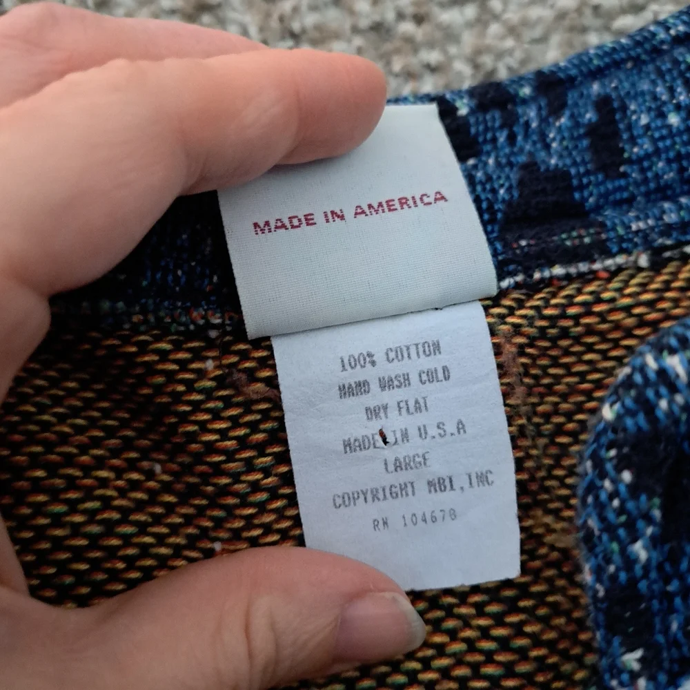 Vintage Sugar Street Weavers Pug Dog Tapestry Jacket - Picture 3 of 5